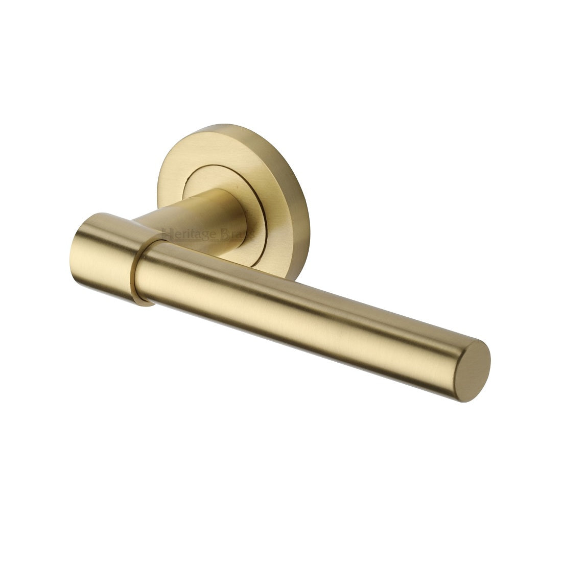 Heritage Brass V1001-SB Satin Brass Challenger Lever Door Handle