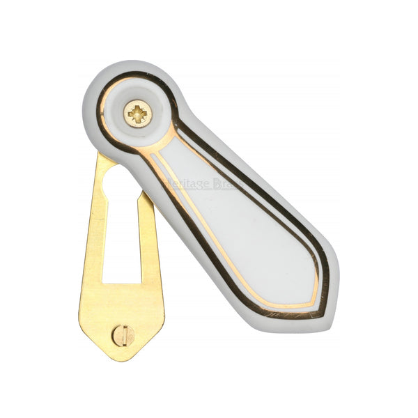 Covered Escutcheon Gold Line