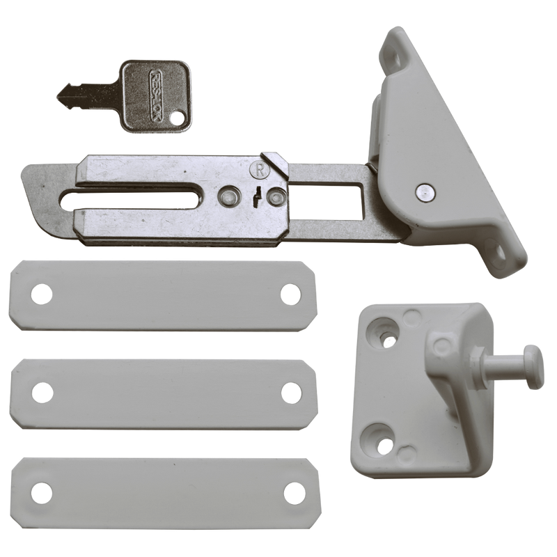 ASEC Face Fix Locking Window Restrictor Kit