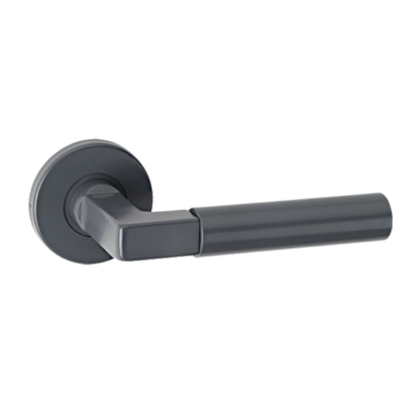 ASEC URBAN San Diego Lever on Round Rose Door Furniture