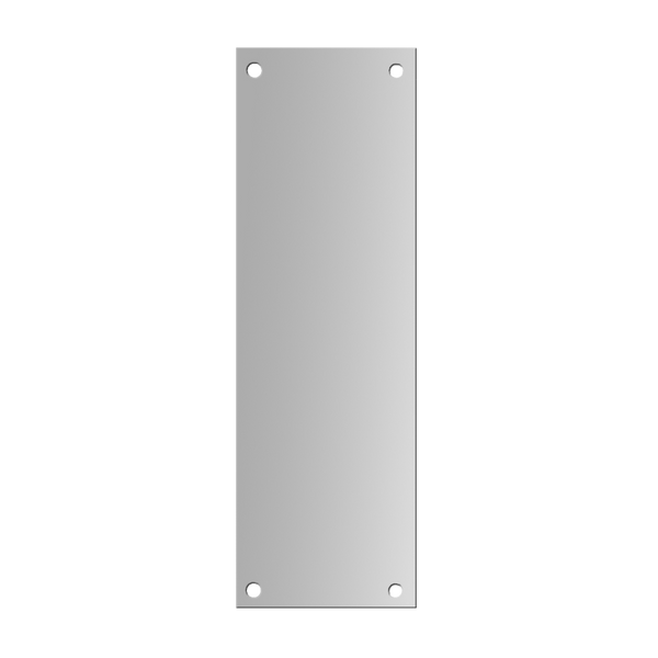 ASEC 100mm Wide Aluminium Finger Plate