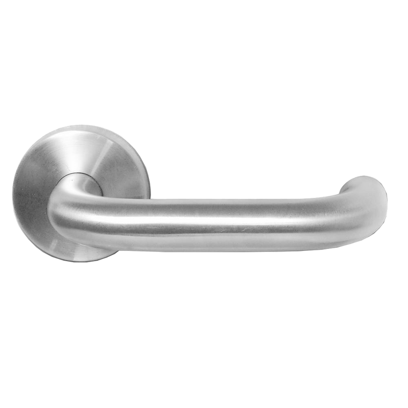 ASEC Stainless Steel Round Rose Lever Furniture