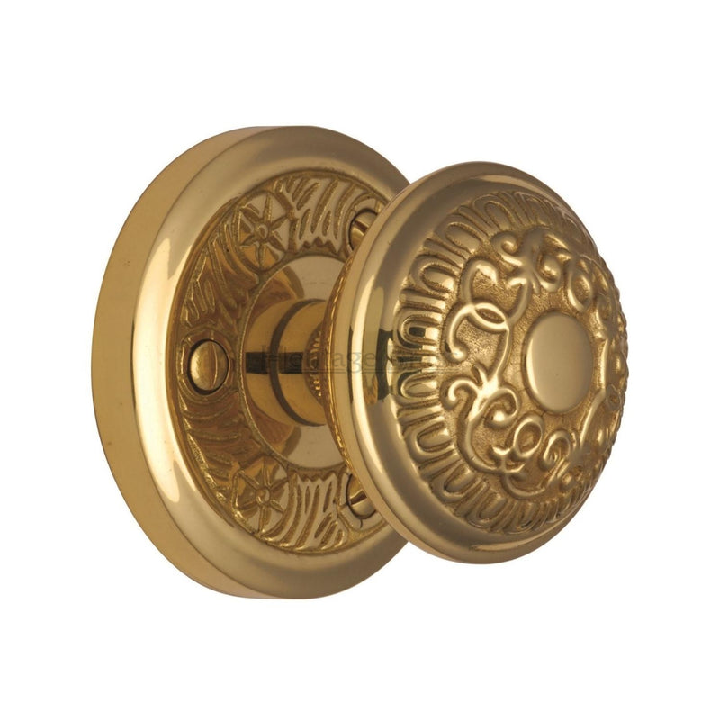 Aydon Door Knob on Rose