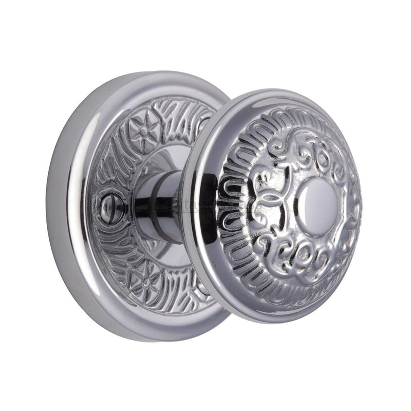 Aydon Door Knob on Rose