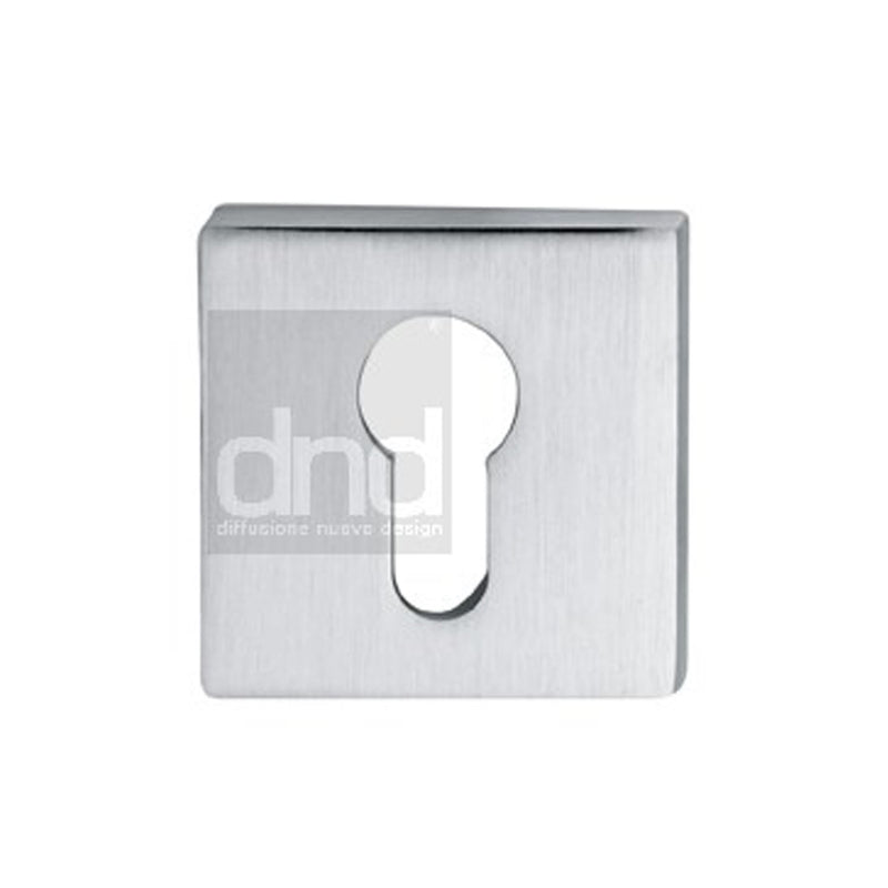 Euro Profile Keyhole Escutcheon Square - BD04E