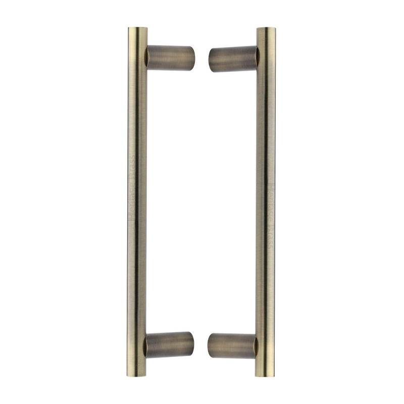 Heritage Brass Bar Back to Back Door Pull Handle