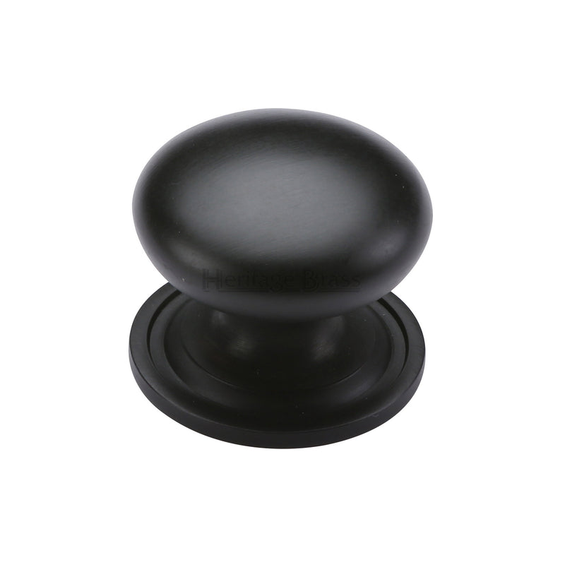 Victorian Round Cabinet Knob with Base