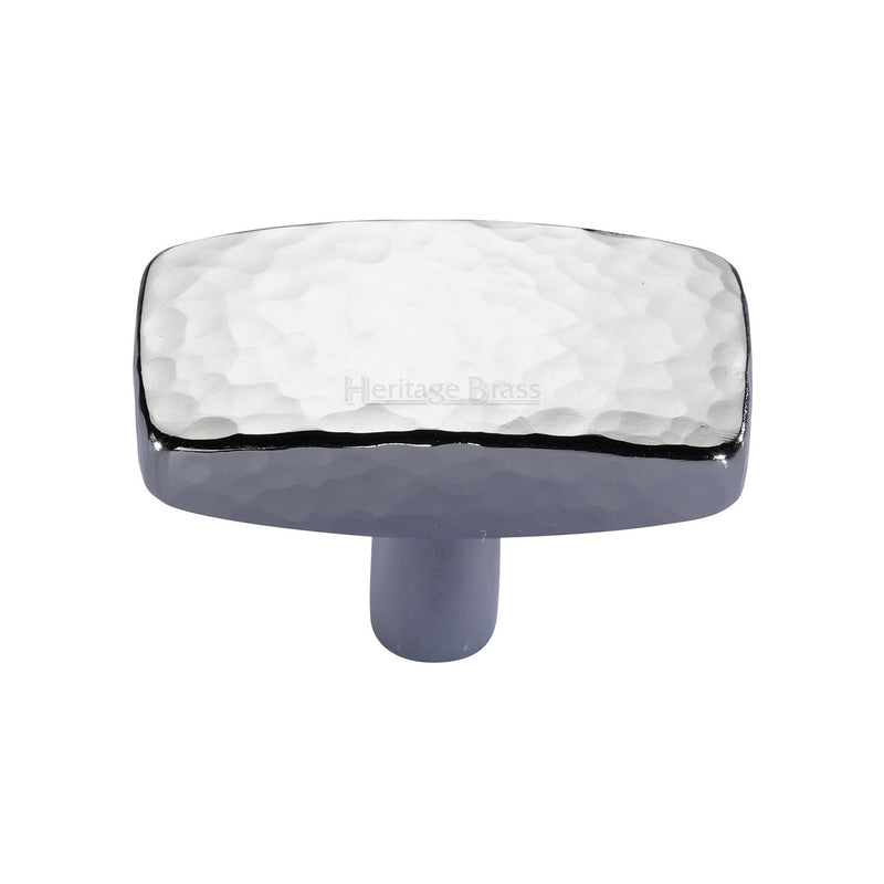 Rectangular Hammered Cabinet Knob