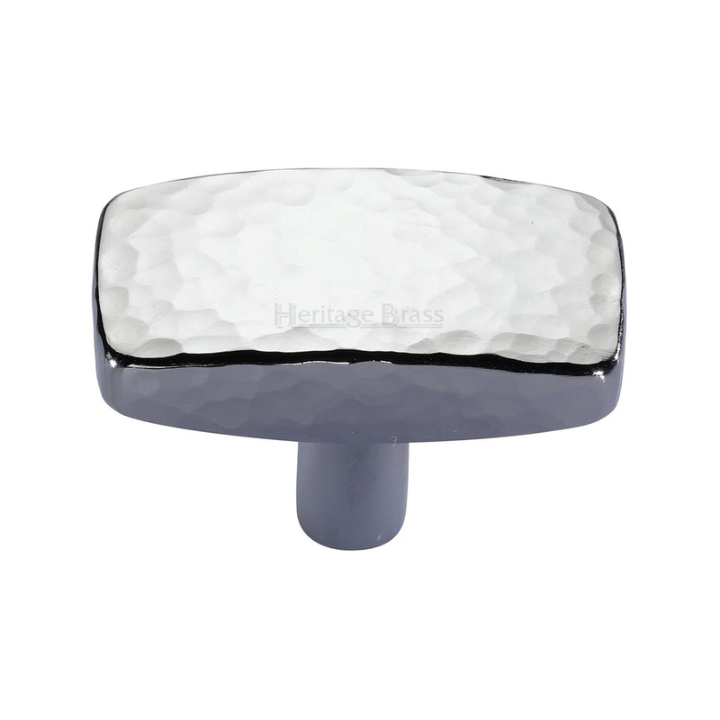 Rectangular Hammered Cabinet Knob