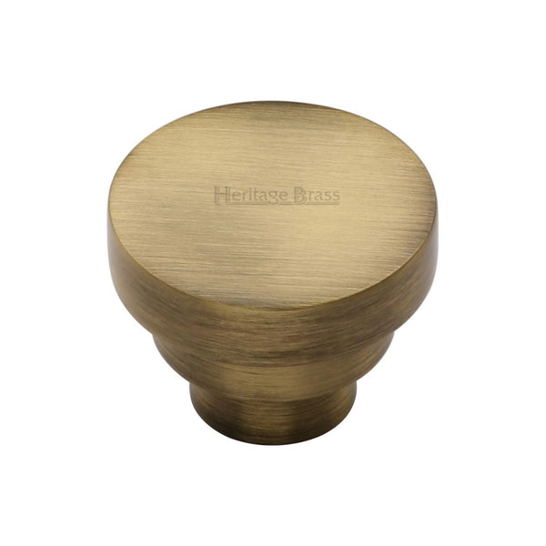 Round Stepped Cabinet Knob