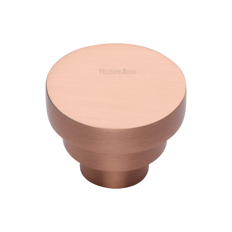 Round Stepped Cabinet Knob