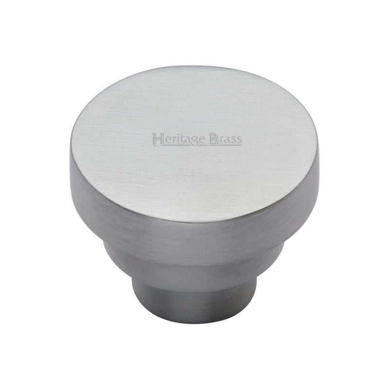 Round Stepped Cabinet Knob