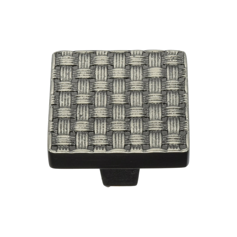 Square Weave Cabinet Knob