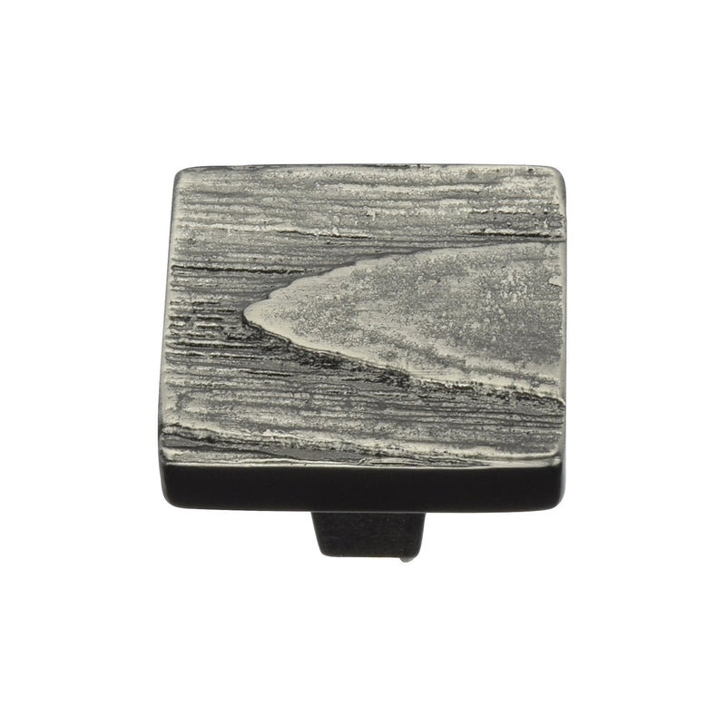 Square Pine Cabinet Knob