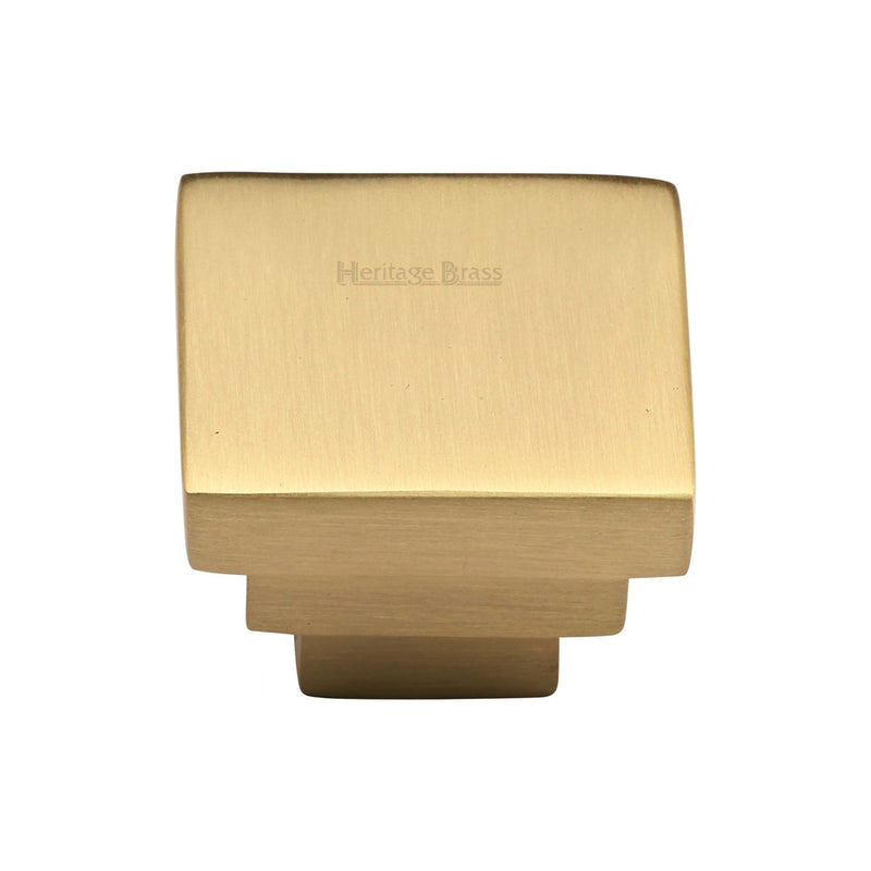 Square Stepped Cabinet Knob