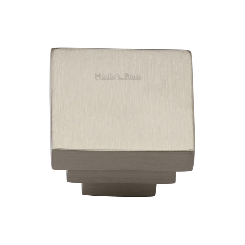 Square Stepped Cabinet Knob