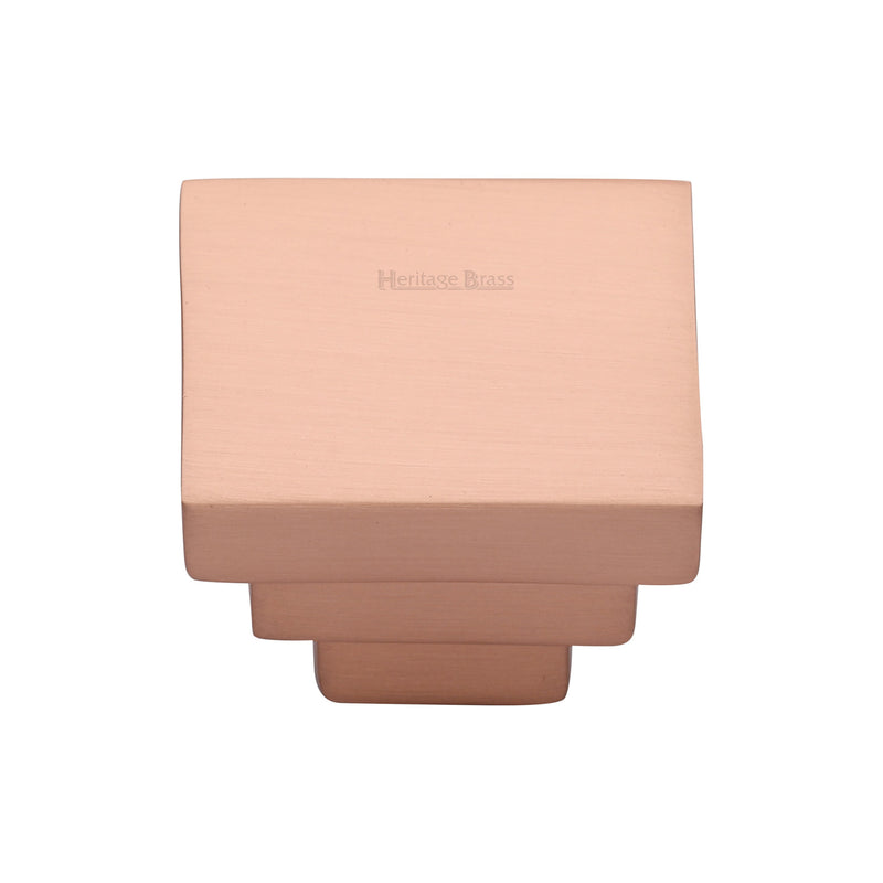 Square Stepped Cabinet Knob