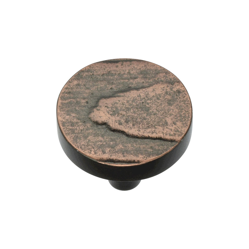 Round Pine Cabinet Knob