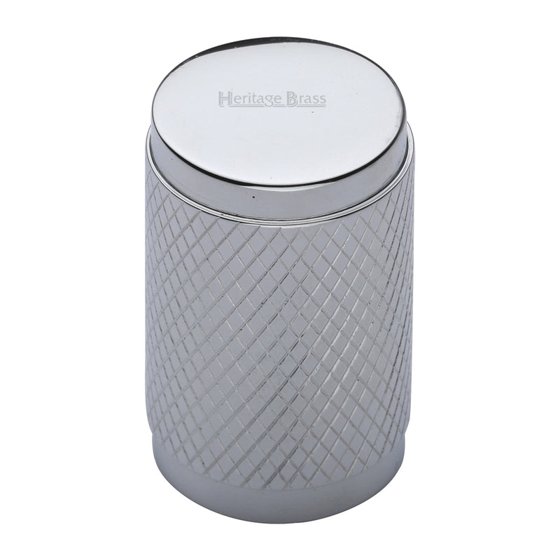 Cylindric Knurled Cabinet Knob