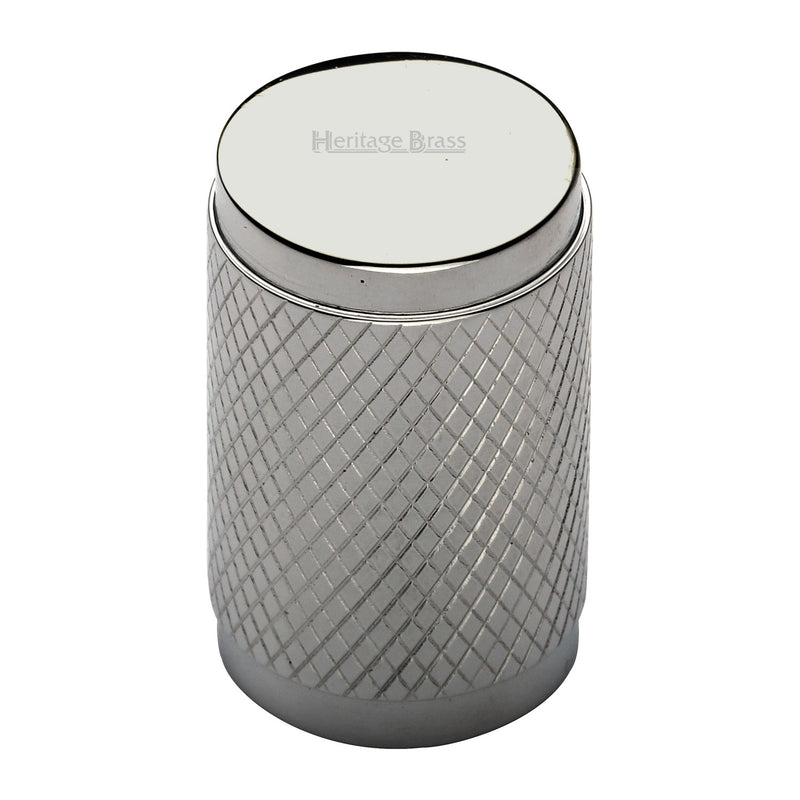 Cylindric Knurled Cabinet Knob