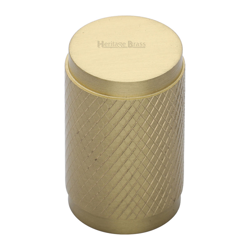 Cylindric Knurled Cabinet Knob