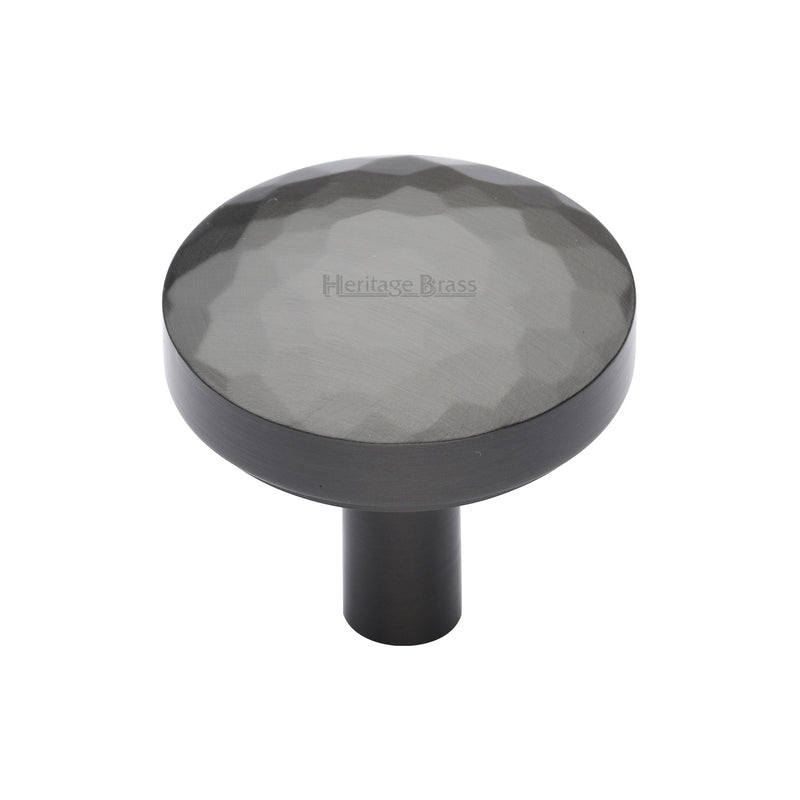 Round Hammered Cabinet Knob