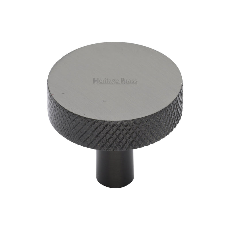 Knurled Disc Cabinet Knob