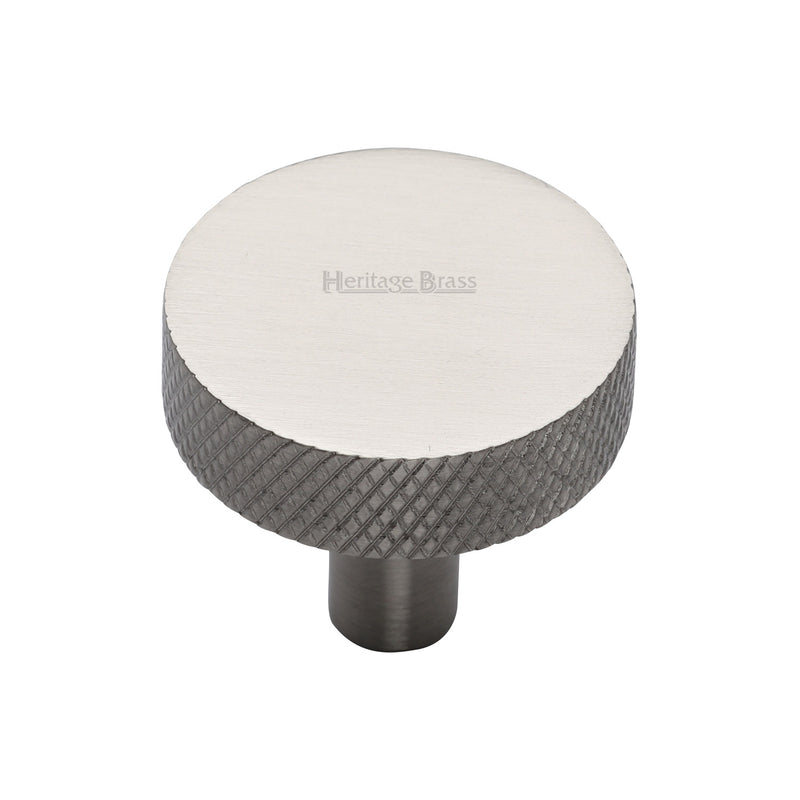 Knurled Disc Cabinet Knob