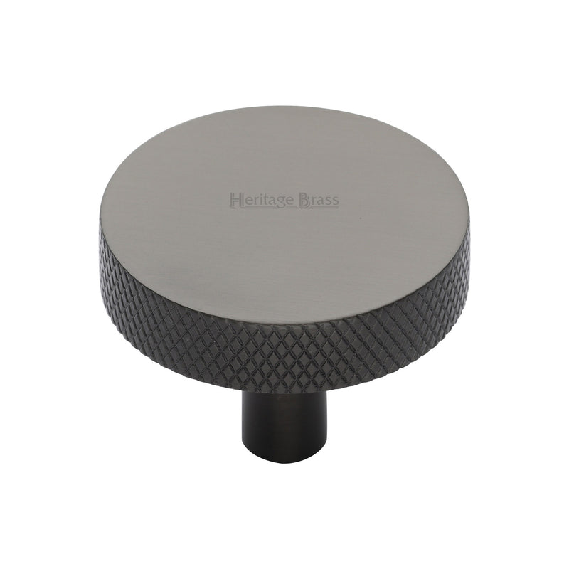 Knurled Disc Cabinet Knob