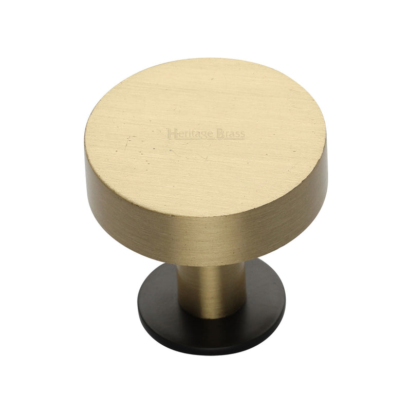 Disc Cabinet Knob With Base