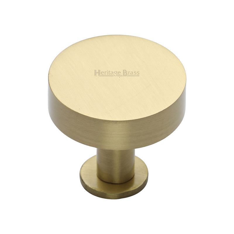 Disc Cabinet Knob With Base