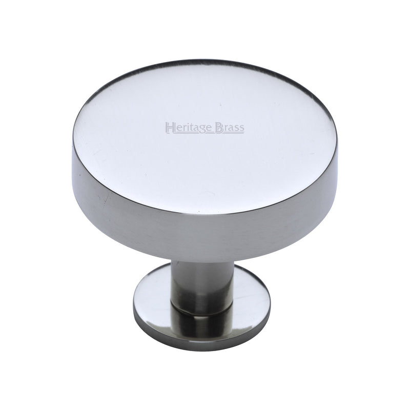 Disc Cabinet Knob With Base