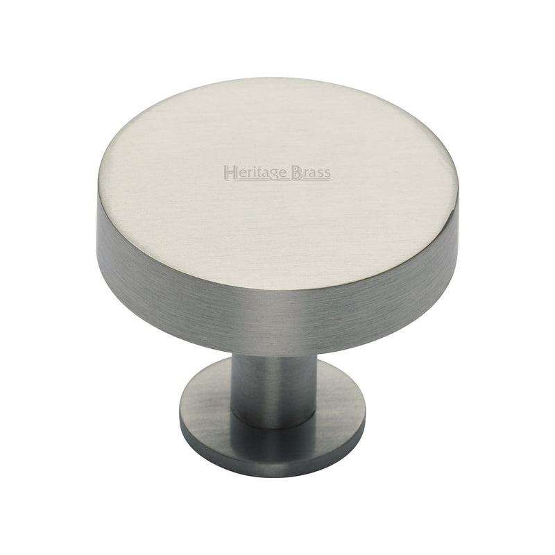 Disc Cabinet Knob With Base