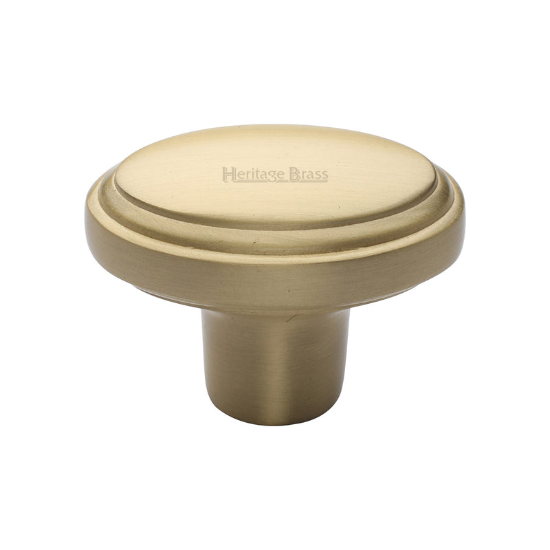 Stepped Oval Cabinet Knob