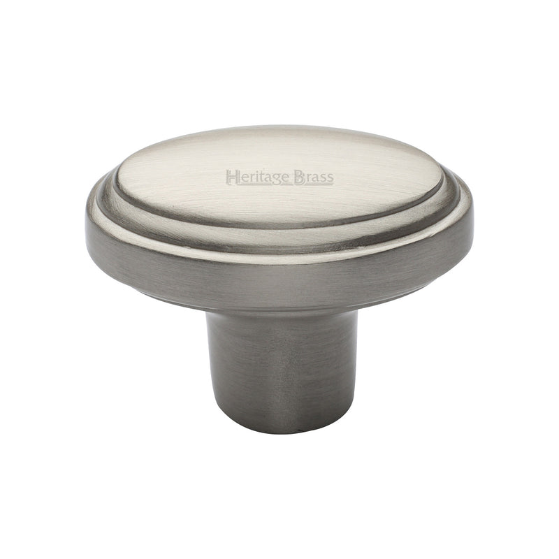 Stepped Oval Cabinet Knob