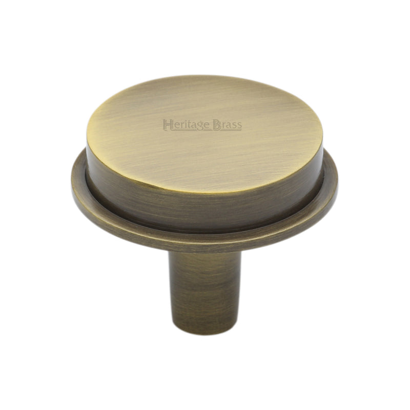 Flat Round Knob