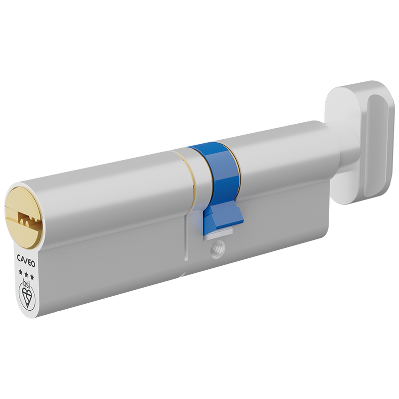 CAVEO TS007 3* Key & Turn Euro Dimple Cylinder