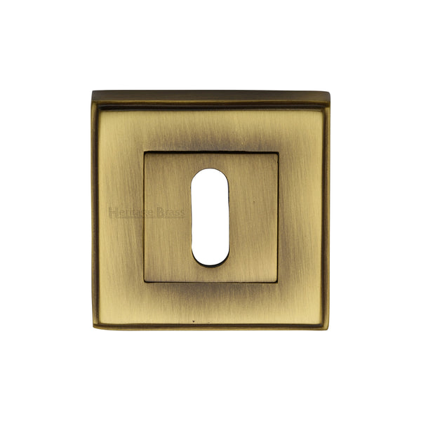 Standard Key Escutcheon Square - DEC7000