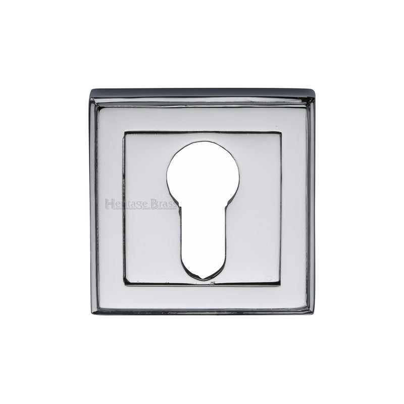 Euro Profile Cylinder Escutcheon Square - DEC7020