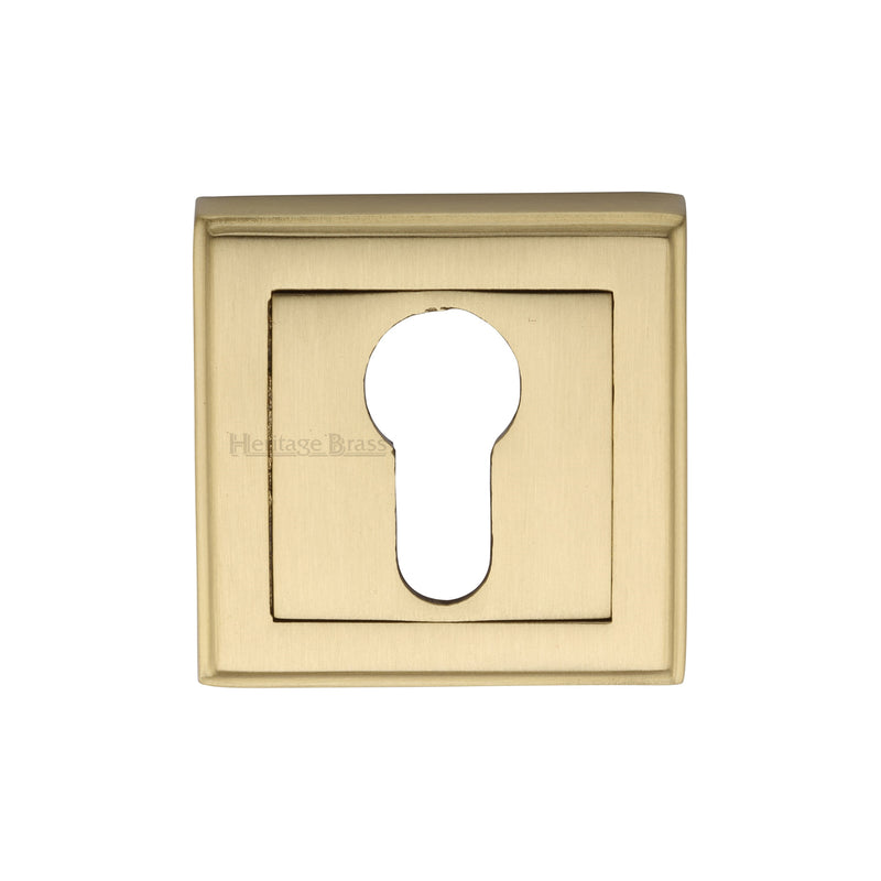 Euro Profile Cylinder Escutcheon Square - DEC7020