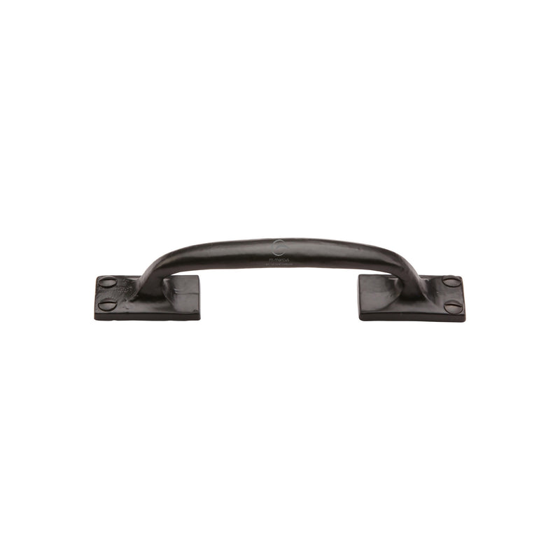 Matt Black Iron Offset Cabinet Pull Handle