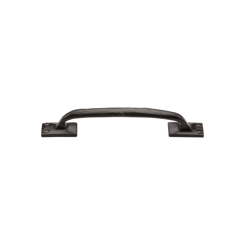 Matt Black Iron Offset Cabinet Pull Handle