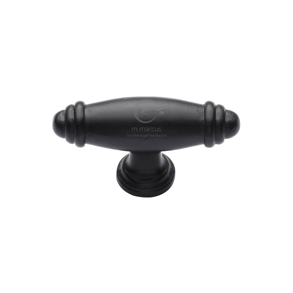 Matt Black Iron Artisan Cabinet Knob