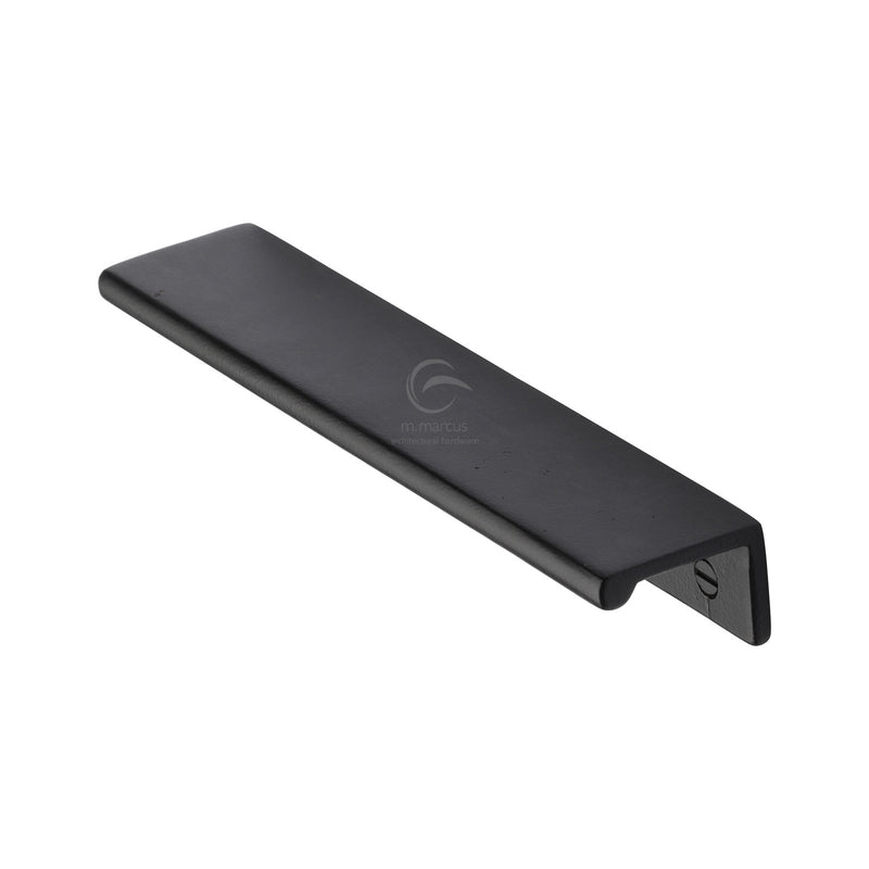 Matt Black Iron Edge Cabinet Pull Handle