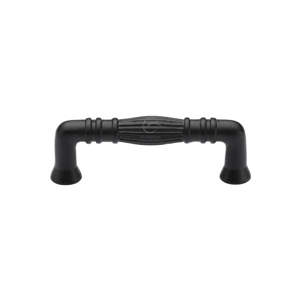 Matt Black Iron Tuscany Cabinet Pull Handle