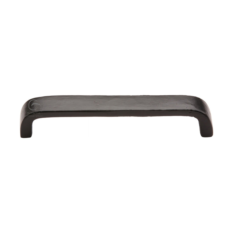 Matt Black Iron Curved D Shaped Cabinet Pull Handle