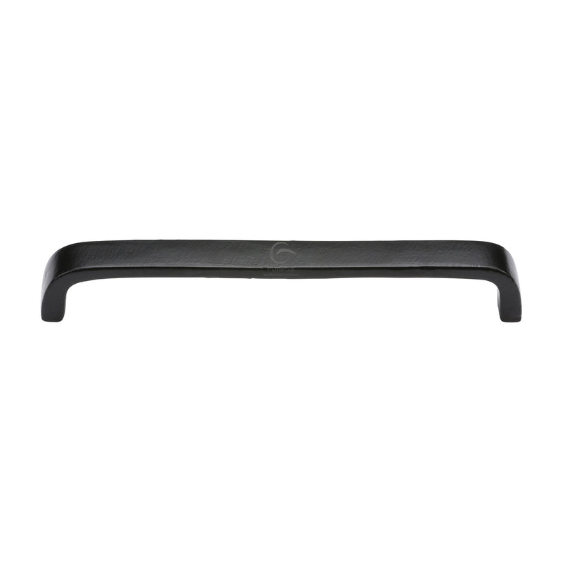 Matt Black Iron Curved D Shaped Cabinet Pull Handle