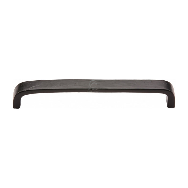 Matt Black Iron Curved D Shaped Cabinet Pull Handle