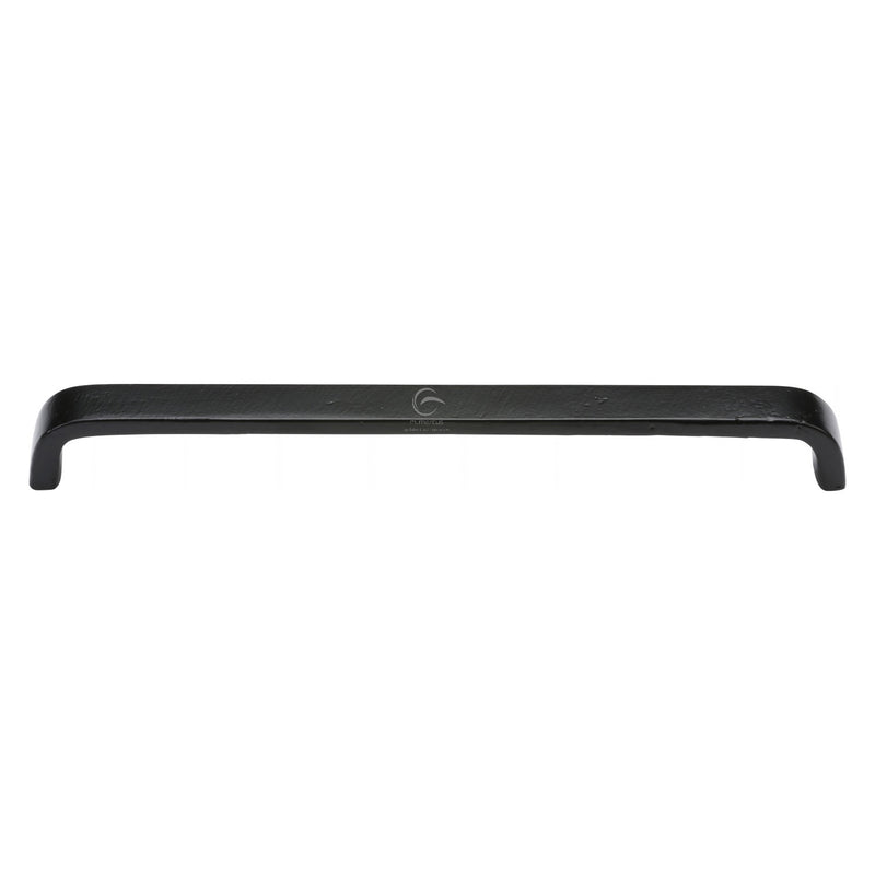 Matt Black Iron Curved D Shaped Cabinet Pull Handle