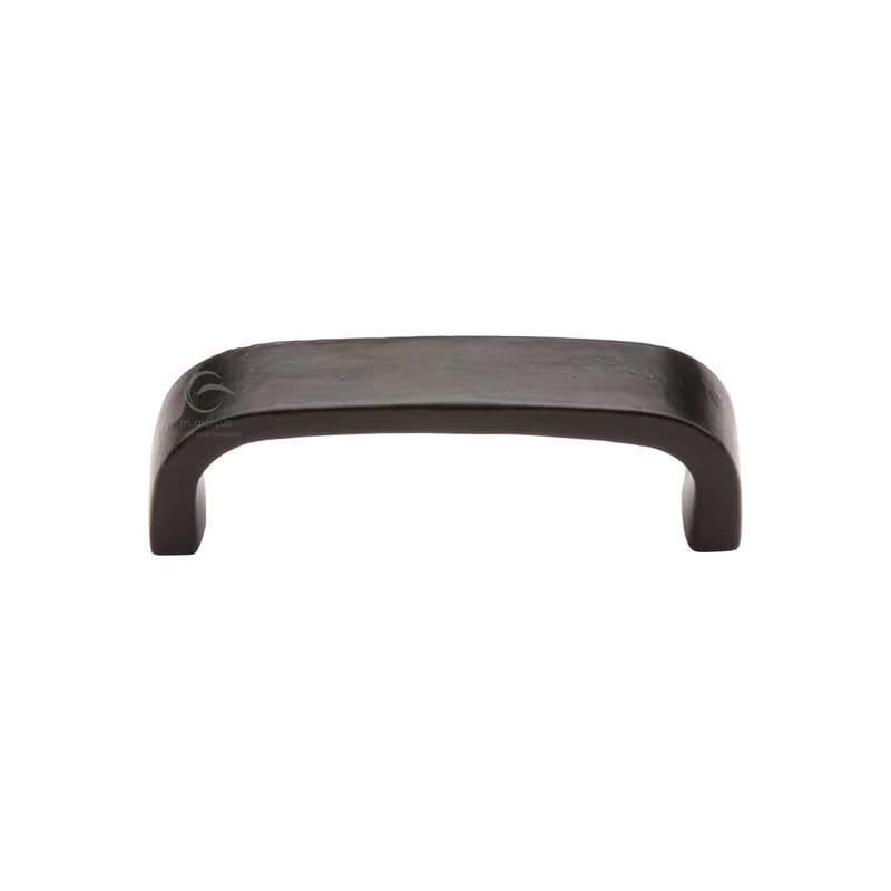 Matt Black Iron Curved D Shaped Cabinet Pull Handle